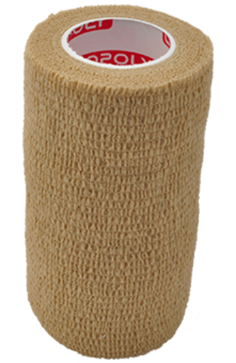 Image de Bandage élastique autoadhésif 10 cm - Beige