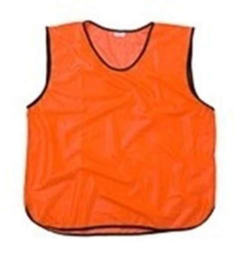 Image de Débardeur d'entraînement orange pour adultes 