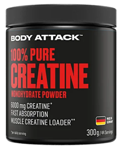 Image de Créatine 100% Poudre - 300g Body Attack