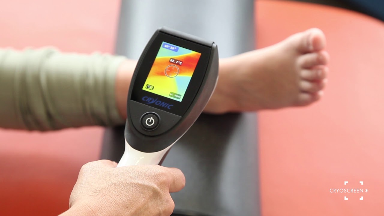 Cryoscreen - Dispositif de cryostimulation. Recosport