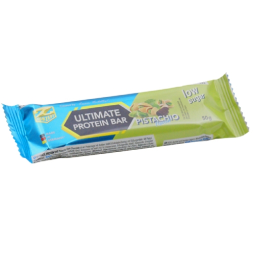 Image de Barre Ultimate protéinée 50g - Chocolat noir aux pistaches
