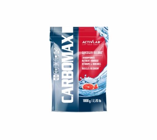 Image de CarboMax Énergie 1000g - Pamplemousse - ActivLab