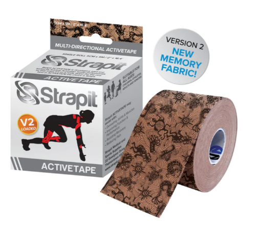 Image de ACTIVETAPE 5CM x 5M  - BEIGE/NOIR
