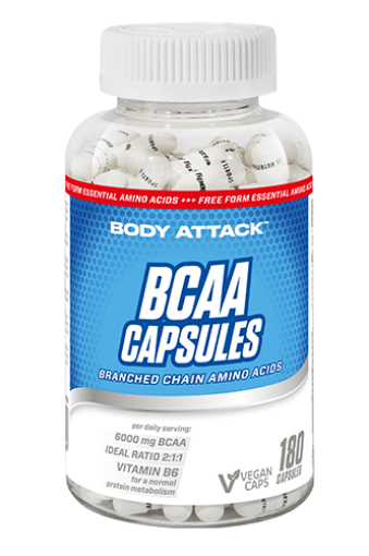 Image de BCAA 180 Capsules - Body Attack