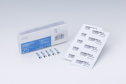 Image de Bandelettes de test d’acide lactique pour Lactate Pro 2 (25 pcs)
