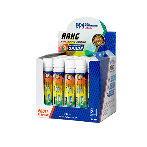 Image de AAKG (L-arginine + L-Ornithine) Shot 20×25ml