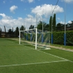 Image de But de football fixe avec poteaux arrière de filet 7,32 × 2,44 m avec filet inclus — VI 5907