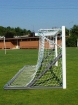 Image de But de football mobile en aluminium 7,32 × 2,44 m — Cadre pliable avec filet inclus — VI 5901