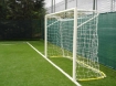 Image de Poarta futsal otel 3x2 m, montata in manșoane, cu suporturi sudate si lant pentru plasa