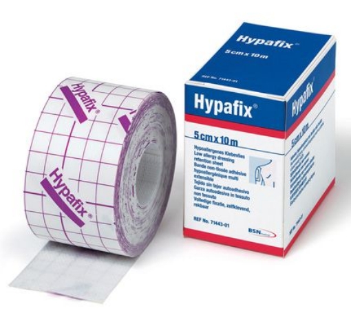 Image de HYPAFIX BSN 5cm x 10m - bande adhésive de fixation pour pansements