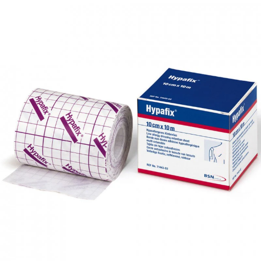 Image de HYPAFIX BSN 10cm x 10m - bande adhésive de fixation pour pansements