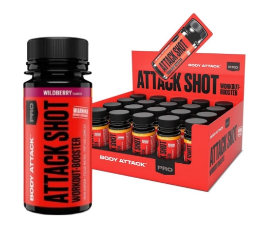 Image de ATTACK SHOTS 20 x 60ml  - Baies sauvages