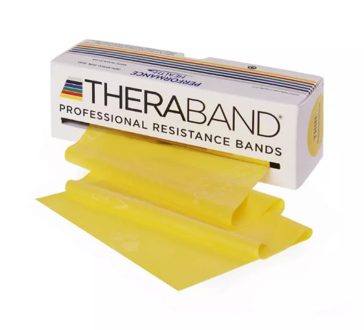 Image de Bande élastique THERA-BAND® Thin 1.3kg - Jaune